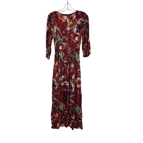 Express Women's Long Sleeve Hi Low Dress Multicolor Size XS Cut Out - Picture 6 of 9